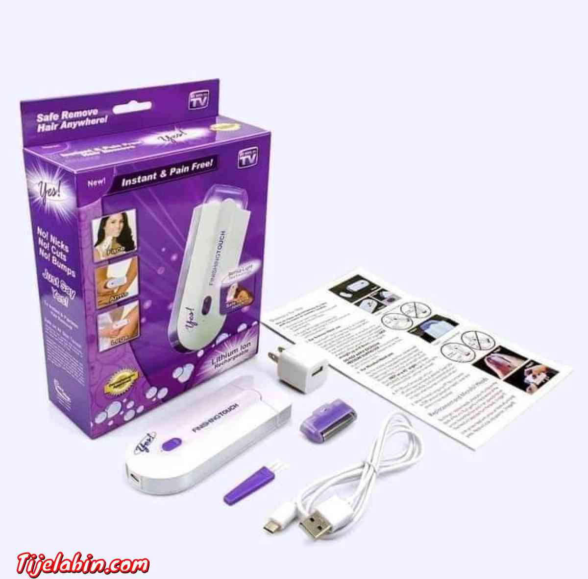 جهاز إزالة الشعر instant & pain free  يتميز بحجمه الصغير و