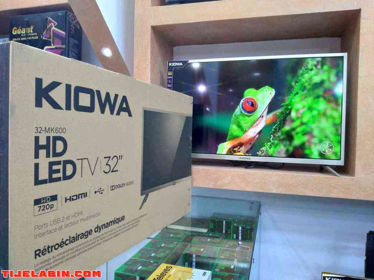 أبعاد الشاشة: 32 بوصة.
تلفاز بشاشة مسطحة.
دقة عالية FULL HD.