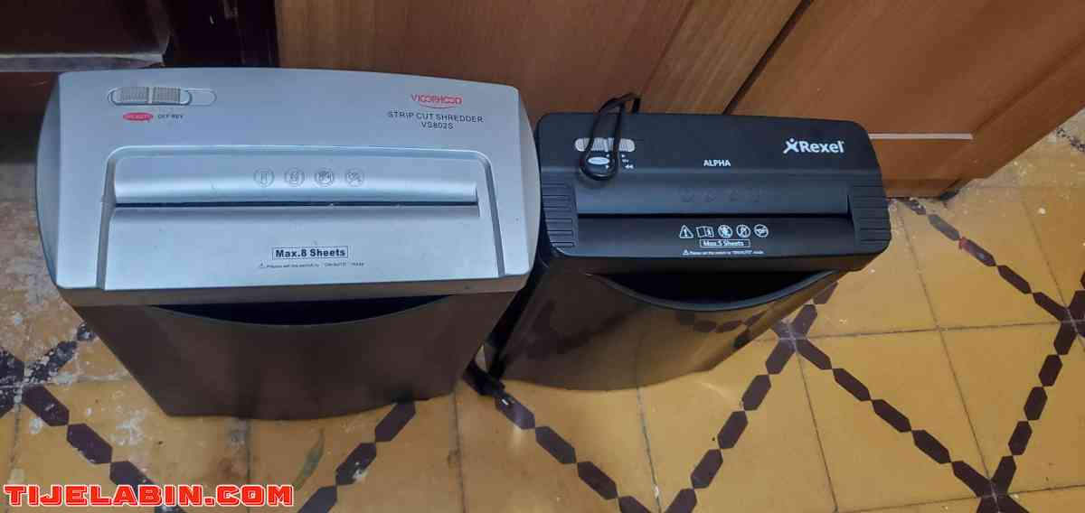 Déchiqueteuse papier