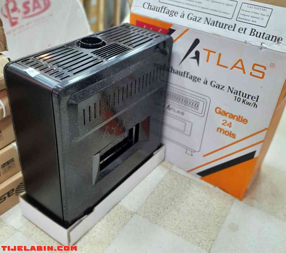 chauffage à gaz naturel Géant 
مع منبه التسرب الغاز مجاااني