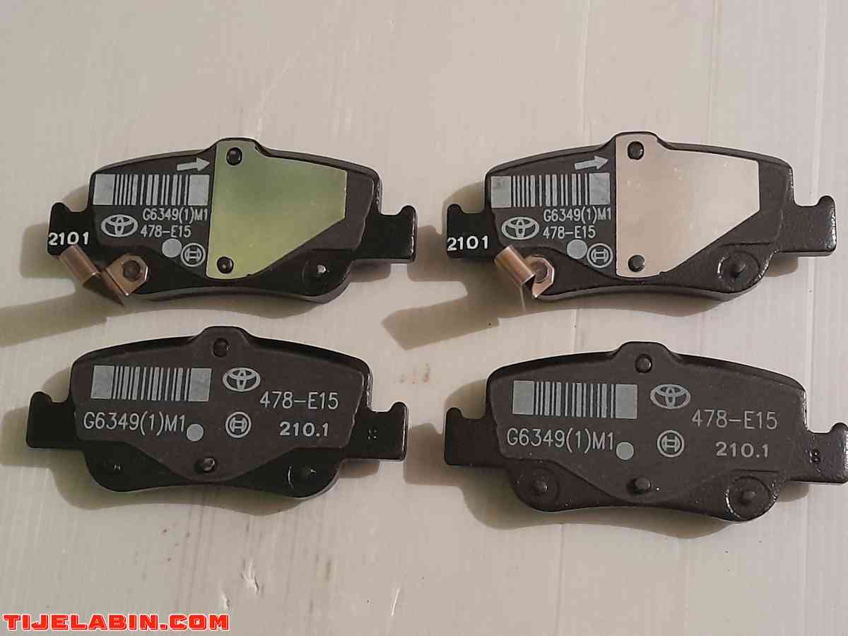 plaquette de frein toyota original