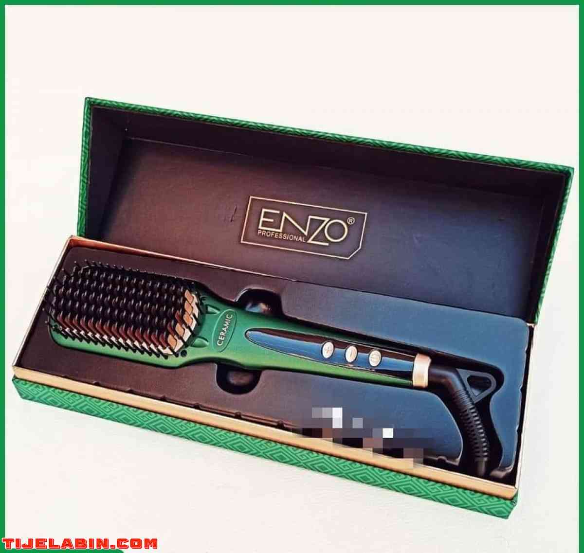 Brosse chauffante lissante enzo