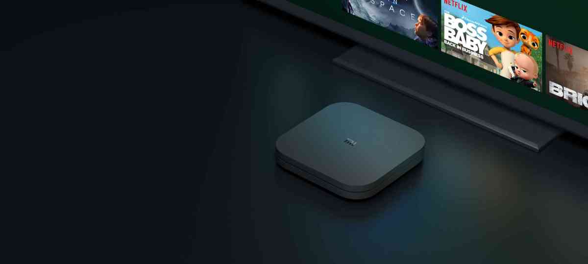 Mi Box s4k Ultra HdAndroid TvNoir
