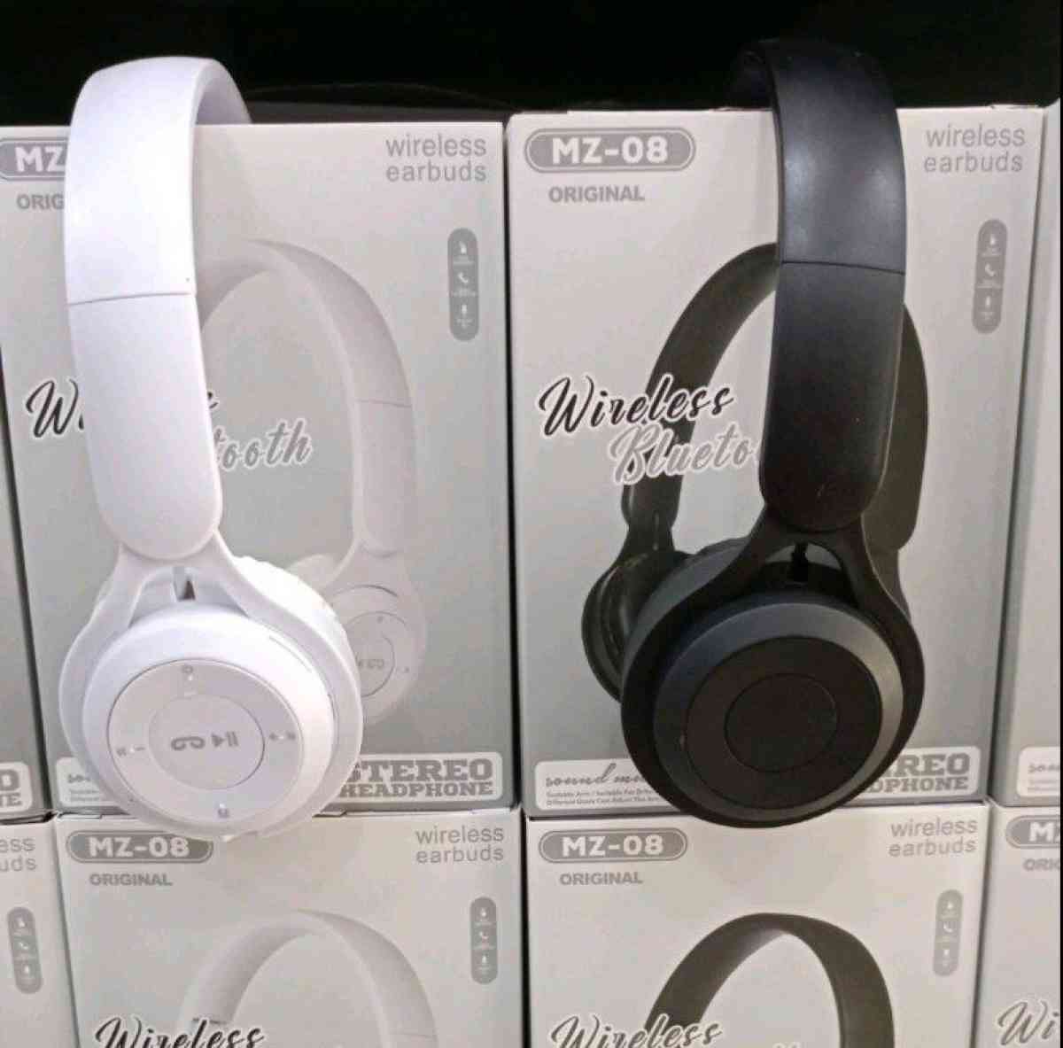 Casque Bluetooth Stro Multifonctions  Carte SD  Avec Micro