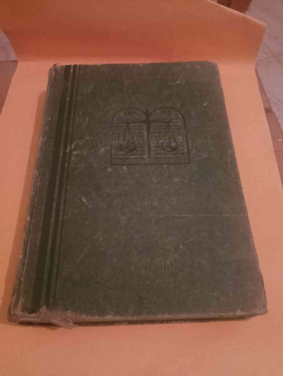 ancien agenda et annuaire