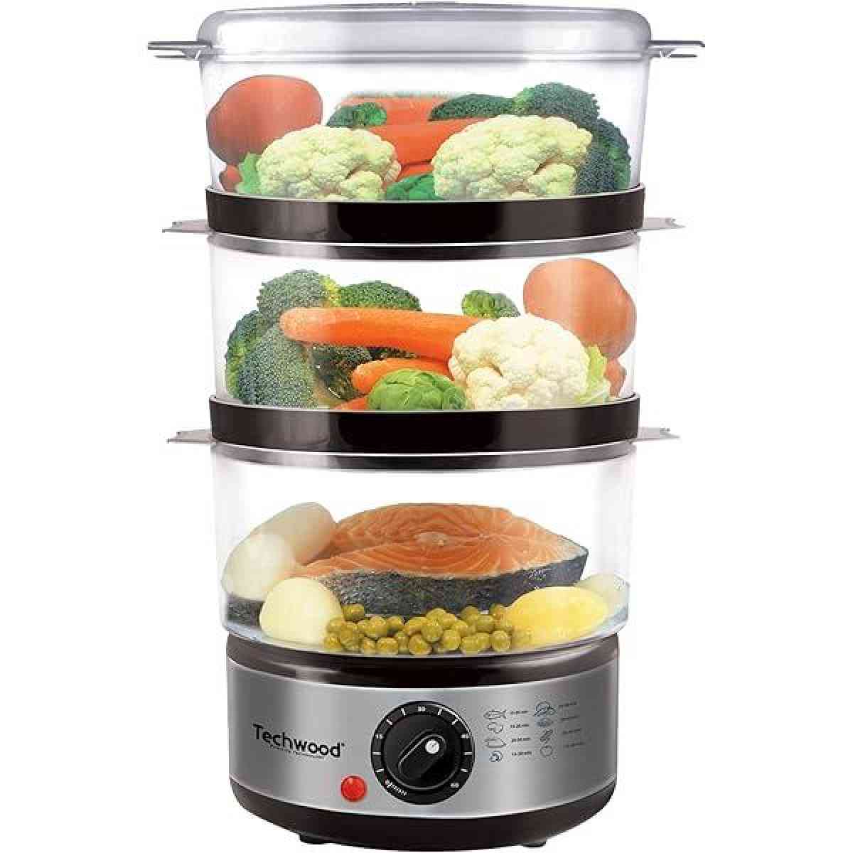 Cuiseur Vapeur 75L 500W Techwood