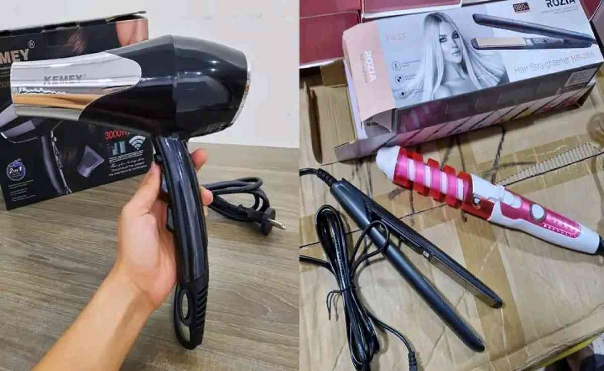 pack فيه سيشوار و ليسور وبابيليز