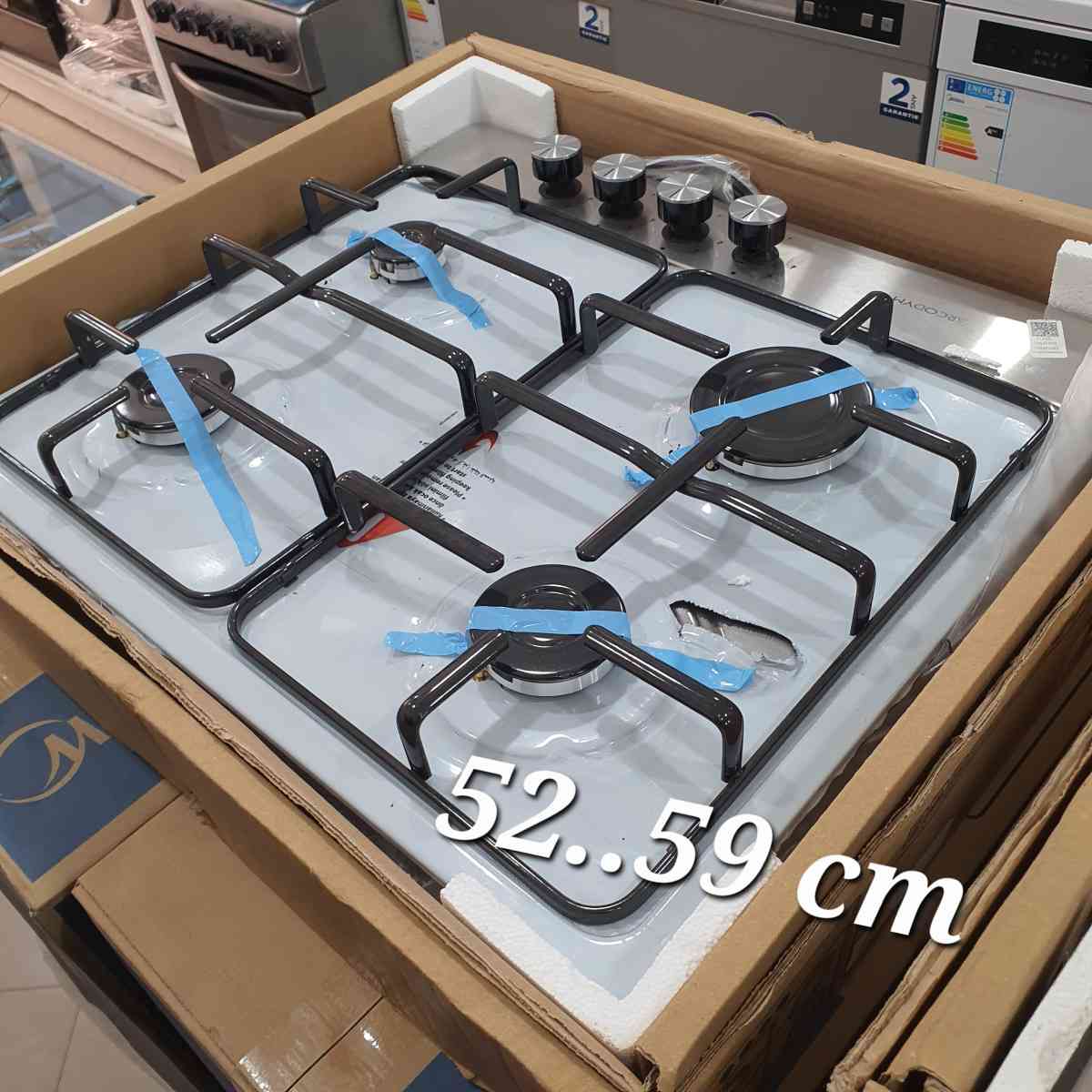 Plaque chauffant inox arcodym 4feux