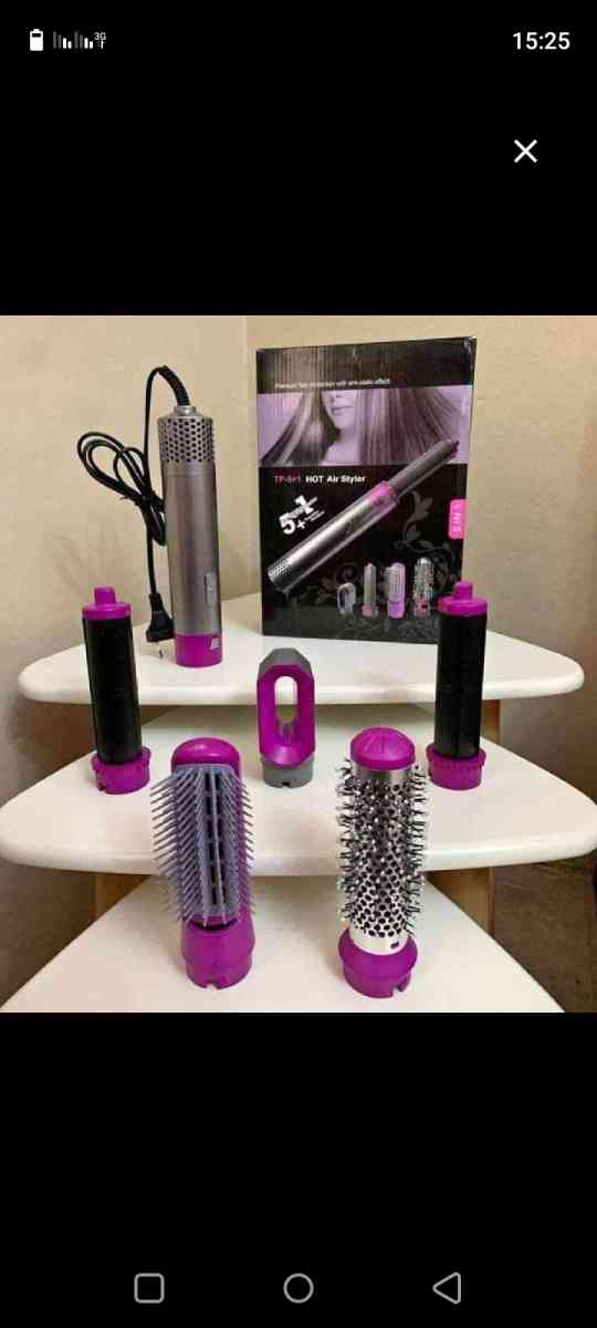 مشط كهرباء 5في1