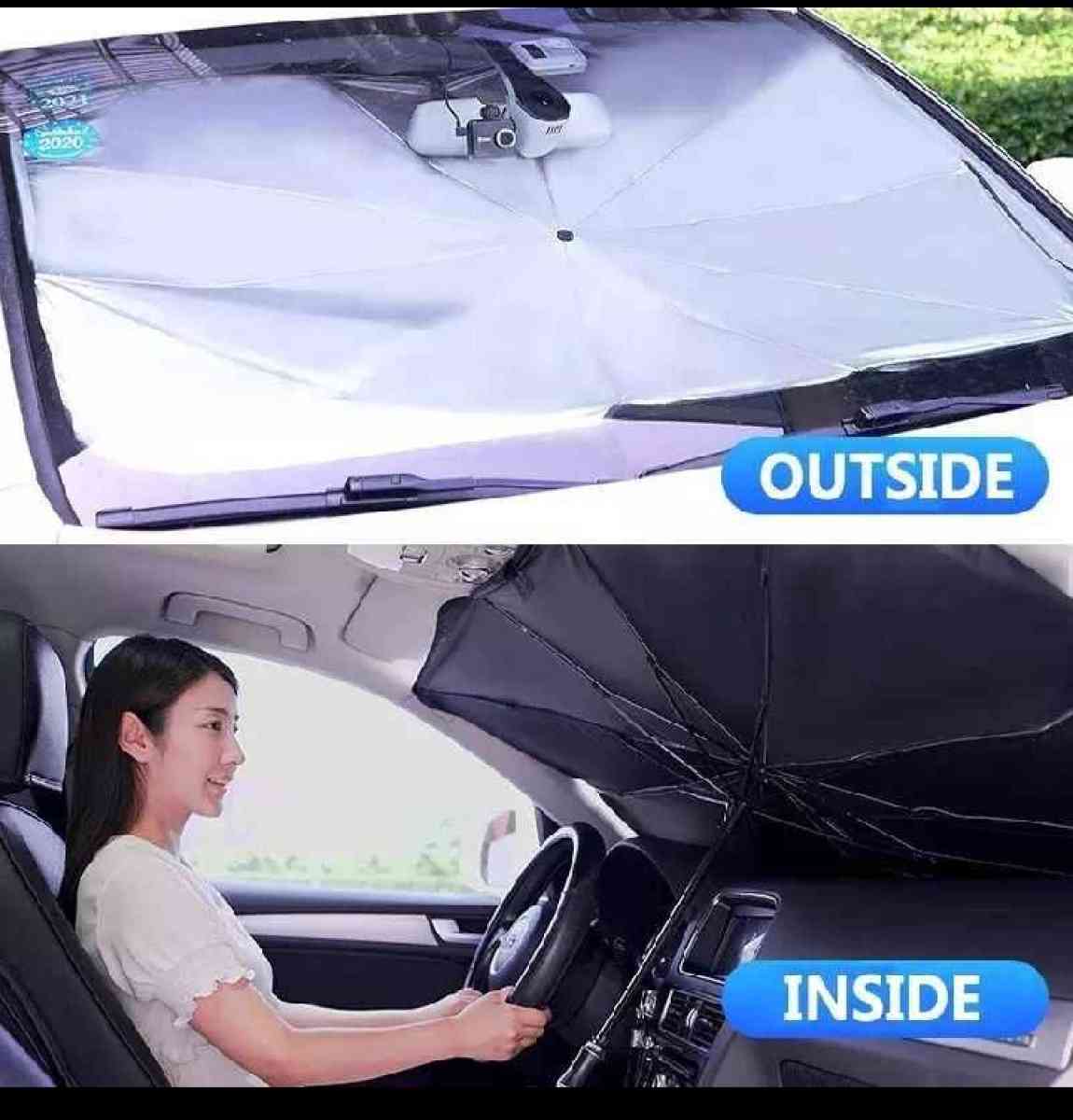 مظله الزجاج الامامي