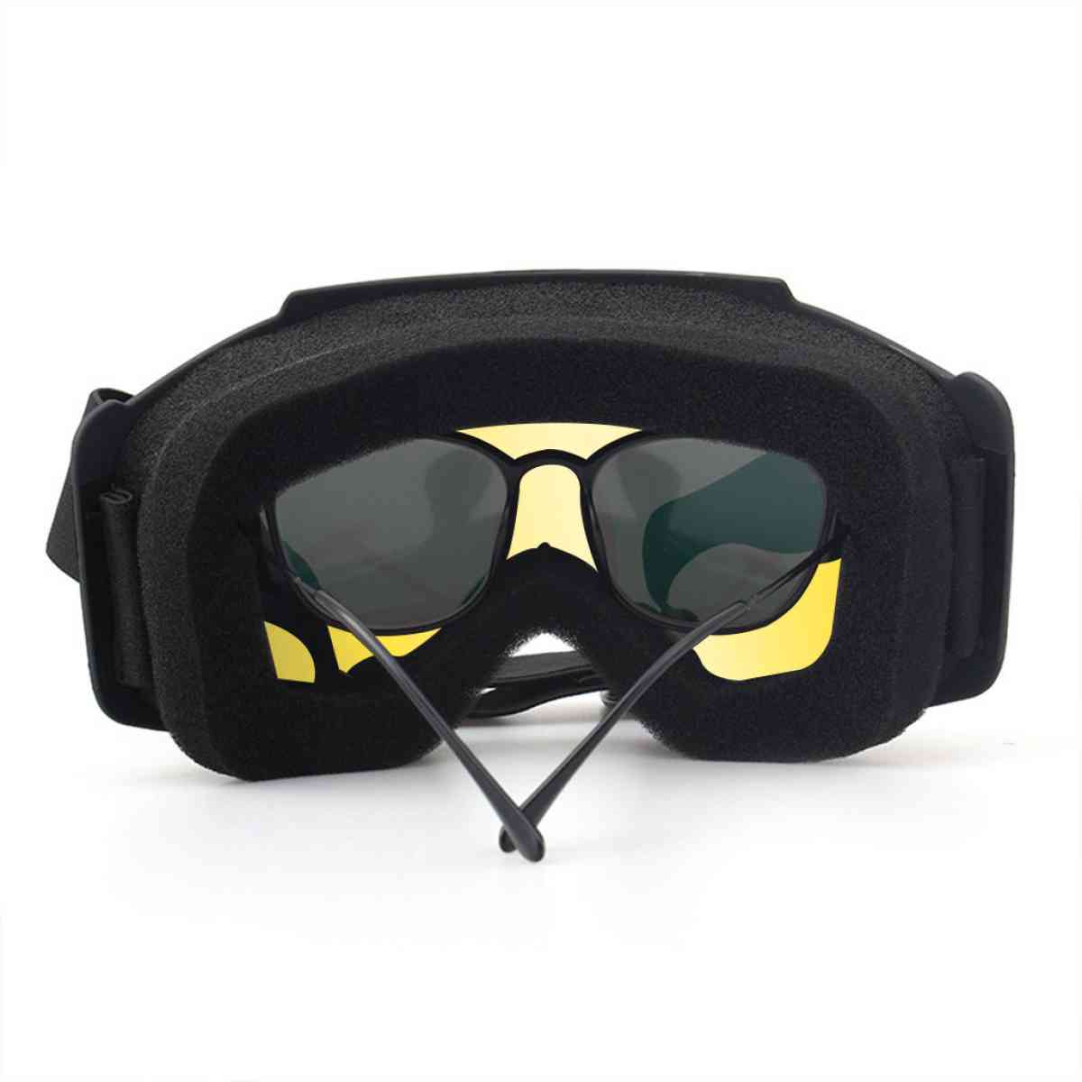 Casque Moto avec Lunettes Amovibles Color AntiBoue