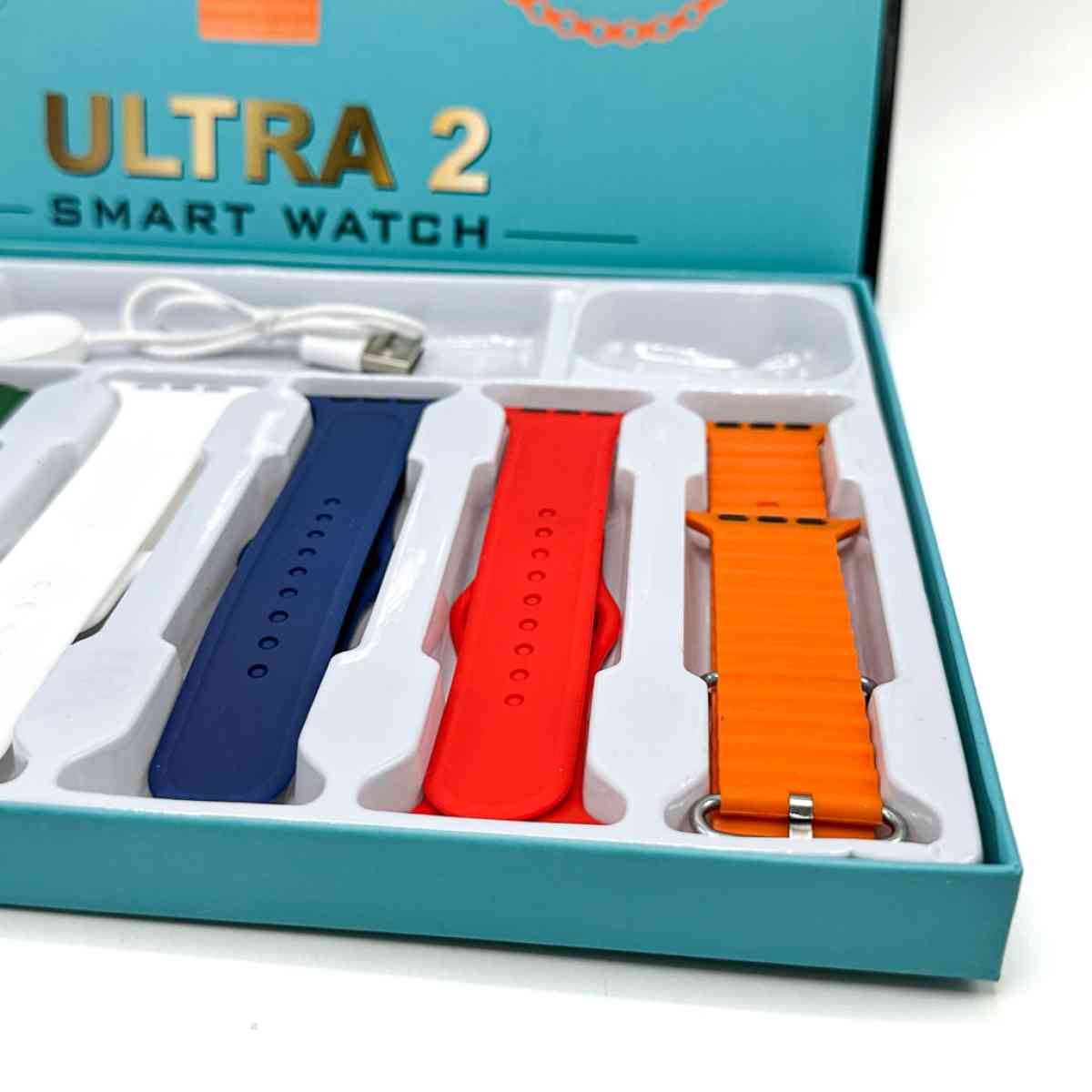 Crown Q10 Smart Watch Ultra 2 avec 7 BraceletsDcouvrez une m
