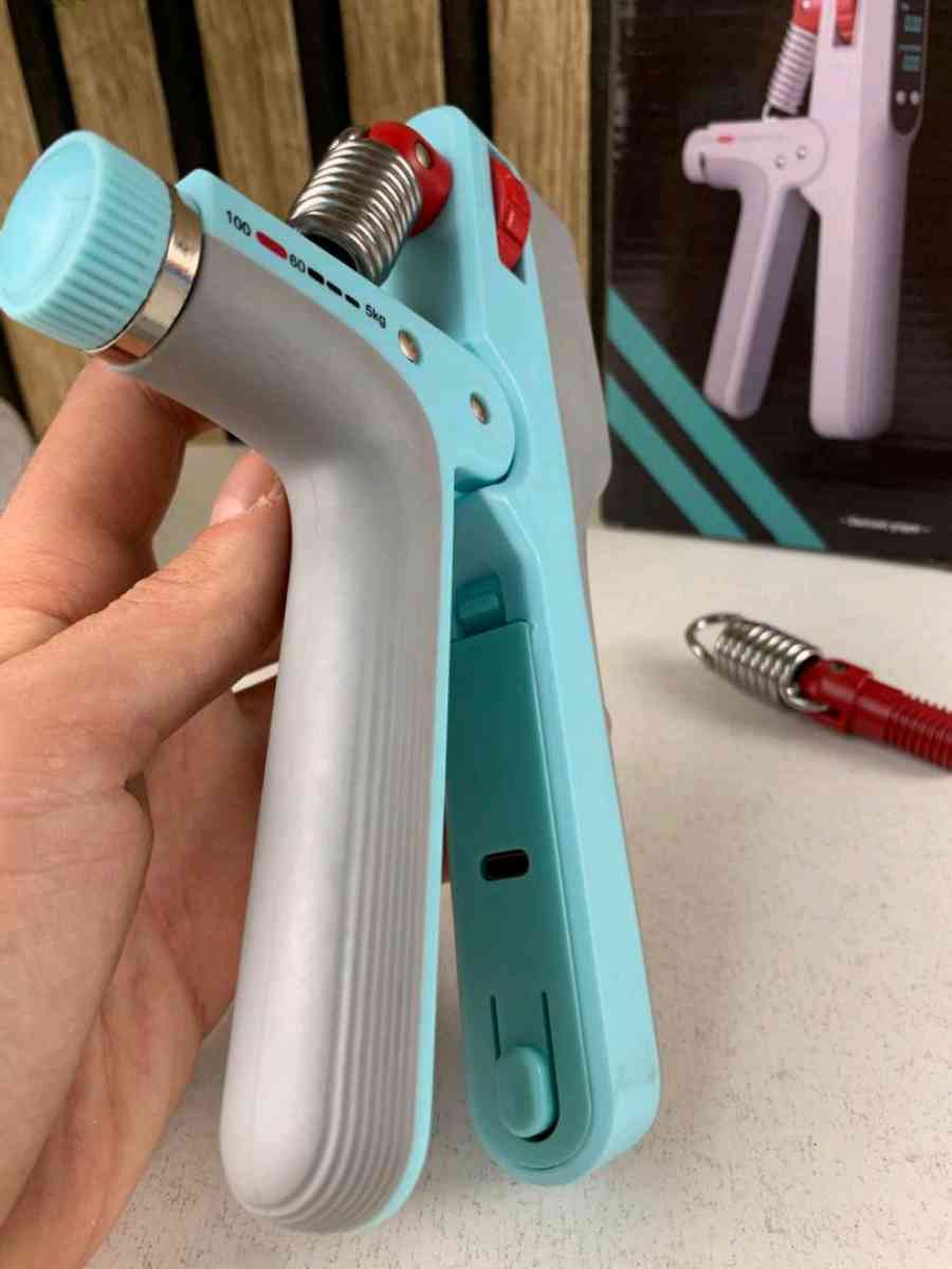 Poigne de renforcement de la poigne ergonomique avec compteu