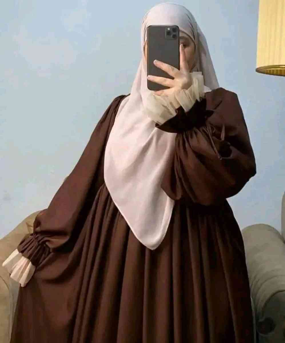 حجاب فضفاض راقي تيل 2