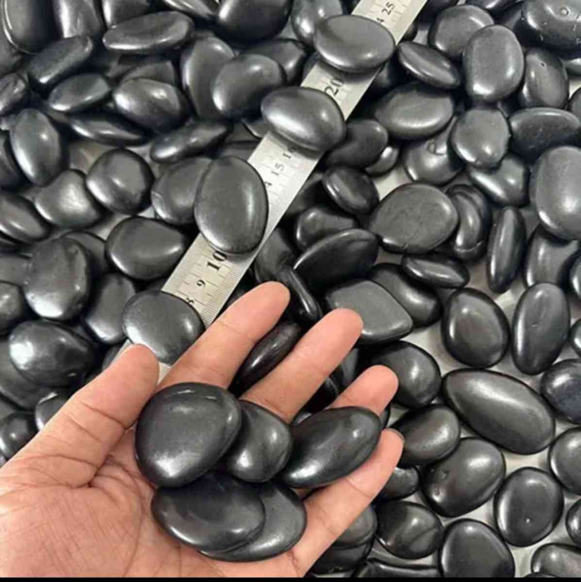 2Galet Marbre Blanc AthenaGallet importationGalet en pierre