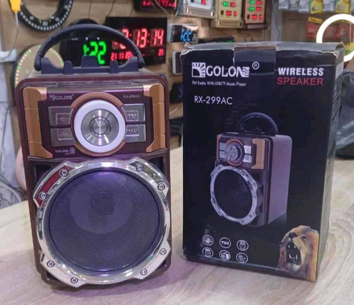 Golon RX299AC Wireless Speaker راديو