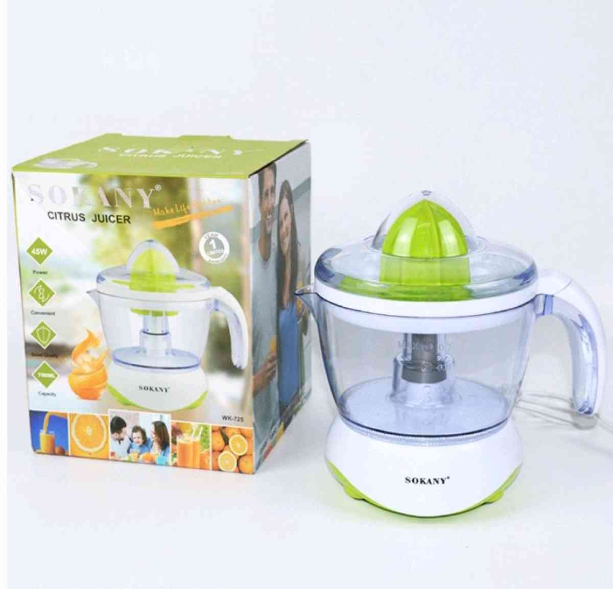 عصارة فواكه كهربائية سهلة الإستخدام و بزااف هايلة