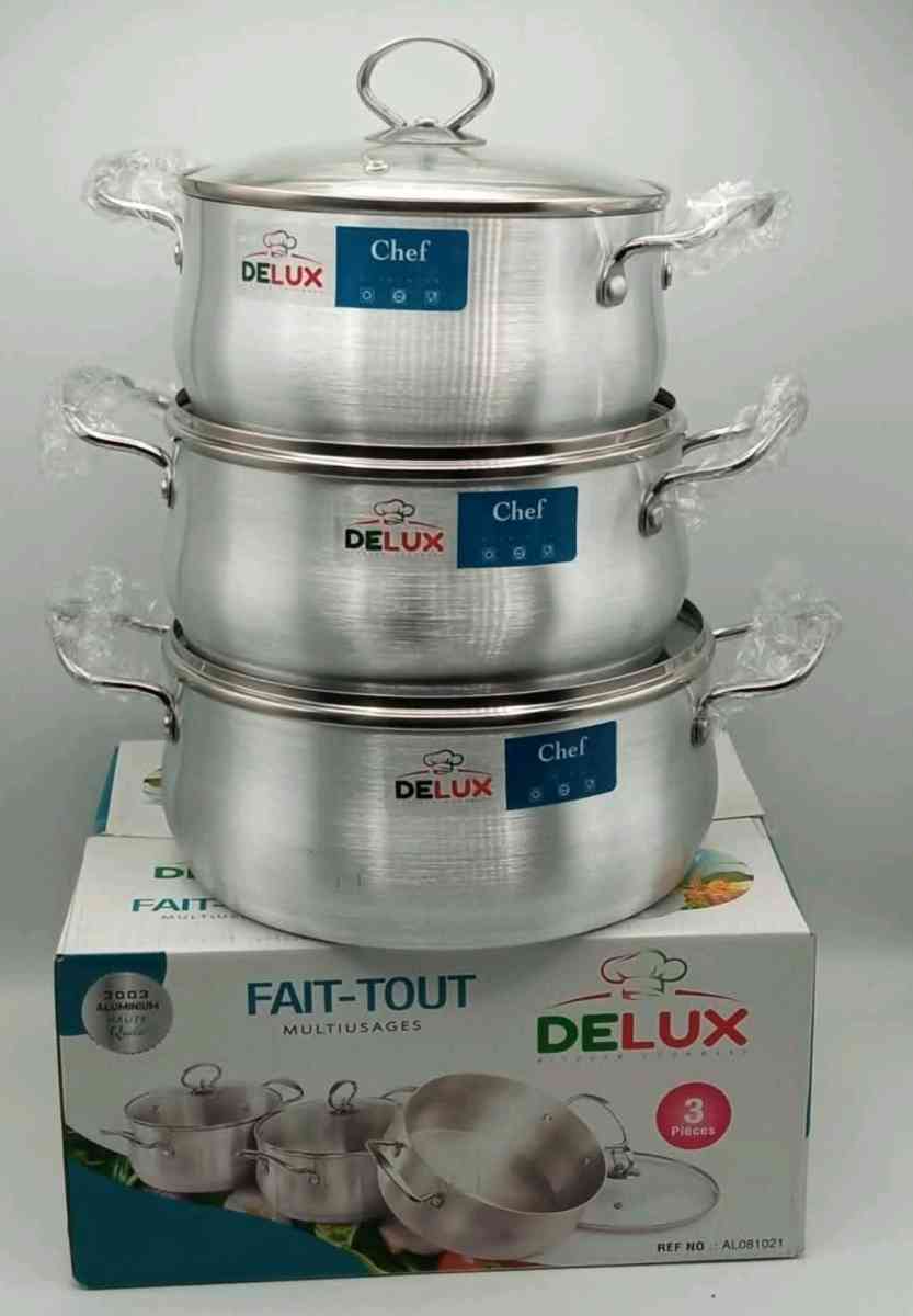 Serier Marmite 3 Pice Delux