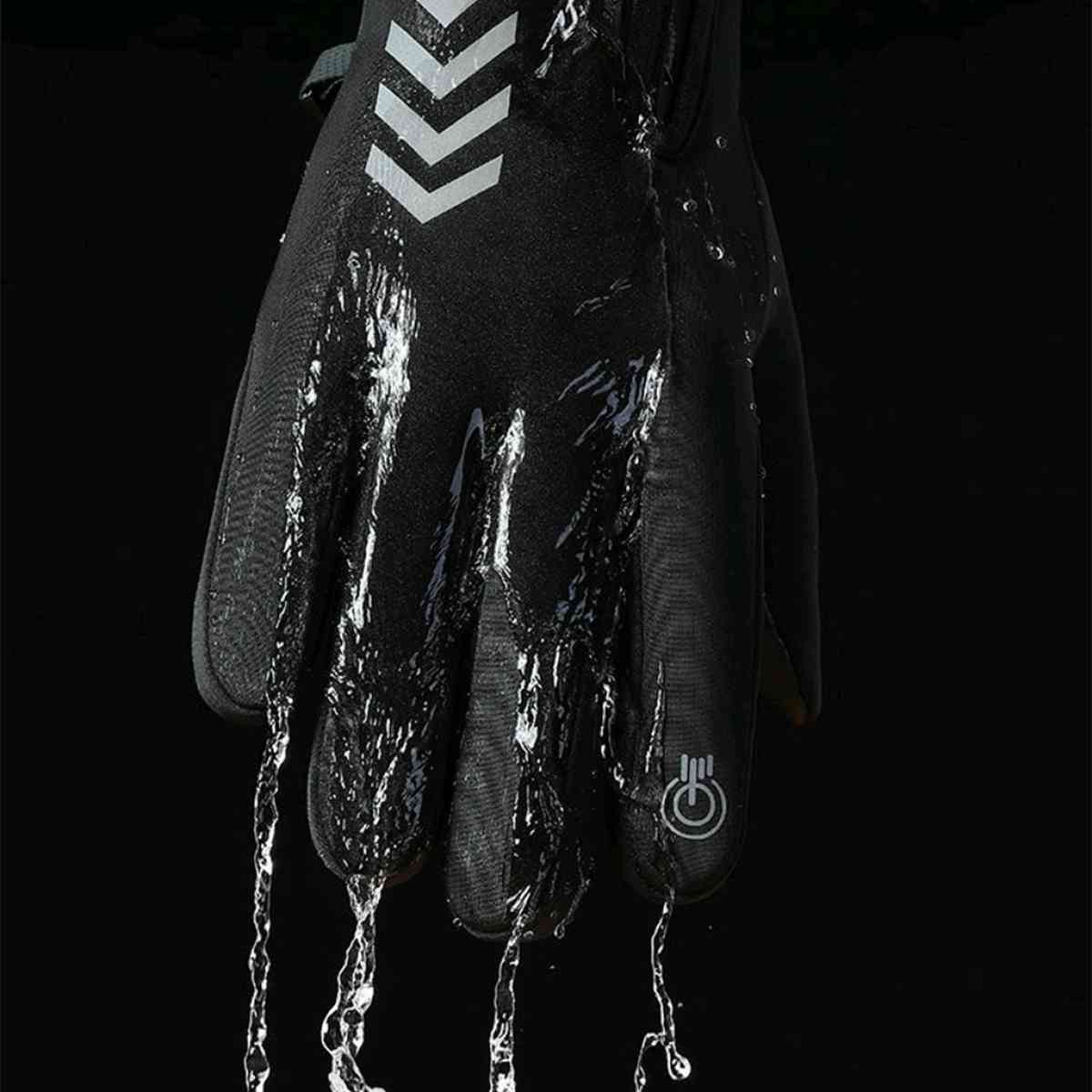 قفازات حرارية شتوية دافئة عاكسة للجنسين شاشة تعمل باللمس