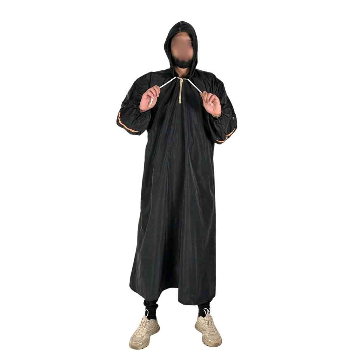 معطف واقي من المطر  حماية مثالية لأصحاب الدراجات النارية