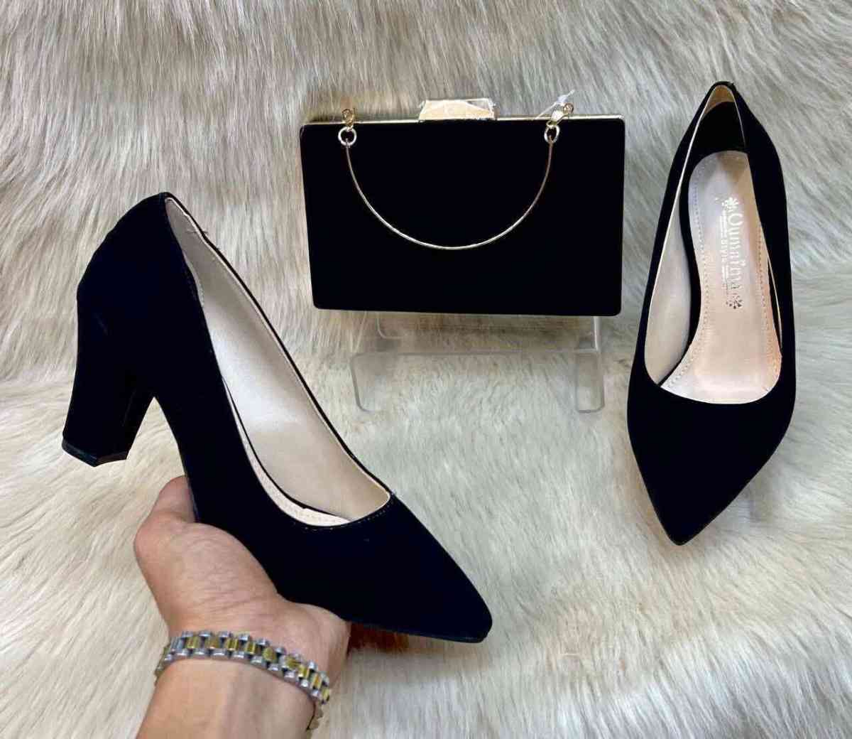 Escarpins En Daim Talons