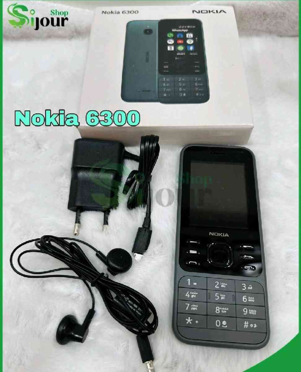 Nokia 6300        4G ماشي