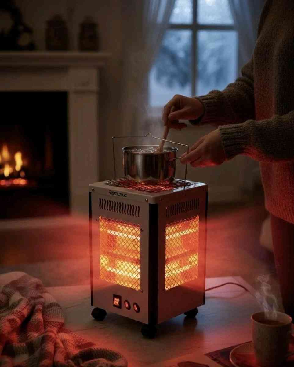 مدفأة كهربائية خمسة وجوه